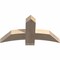 Ekena Millwork Bellingham Smooth Timber Gable Bracket, Douglas Fir, 36"W x 19"H x 3 1/2"D x 5 1/2"F, 13/12 Pitch GBW036X19X0406BEL00SDF - alternate 5